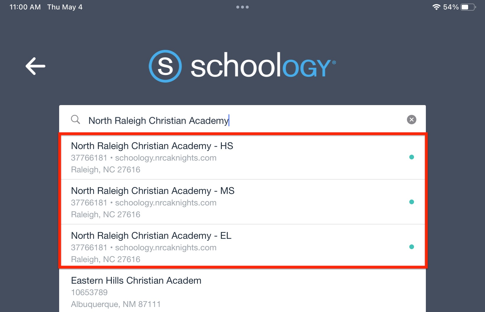 How Do I Log In To Schoology Via The IOS App? (Students) – NRCA ...